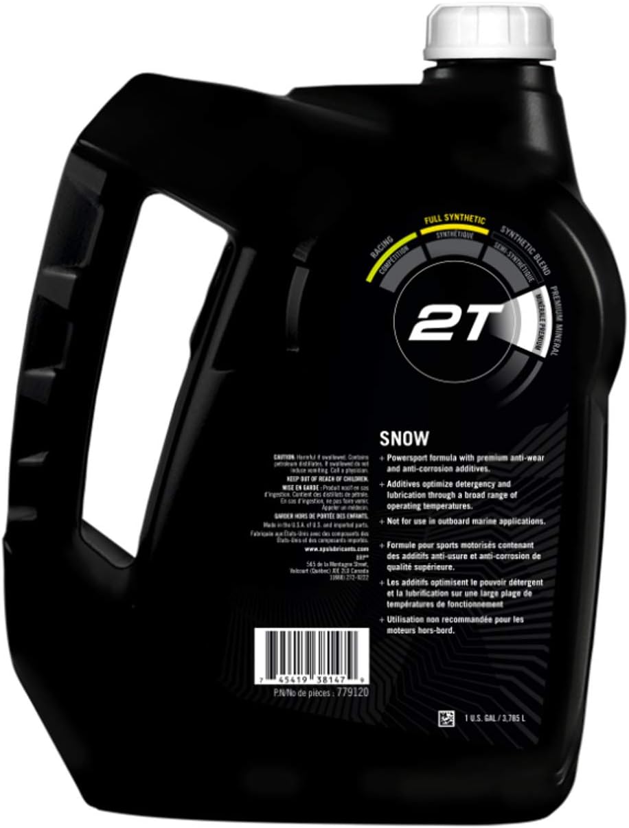 CAN AM Automotive Parts and Accessories BRP Sea-Doo XPS New OEM 2-Stroke Mineral Oil 1 Gallon 779120 9779120 745419381615 Jorgensen Powersports