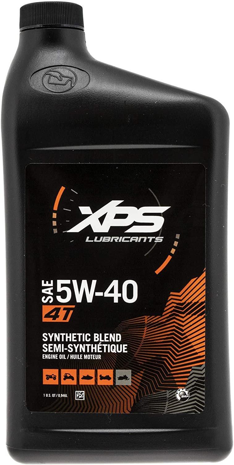 CAN AM Automotive Parts and Accessories Can Am 4T Synthetic Blend Oil Change Kit 5w/40 779247 779247 B 600140184235 Jorgensen Powersports