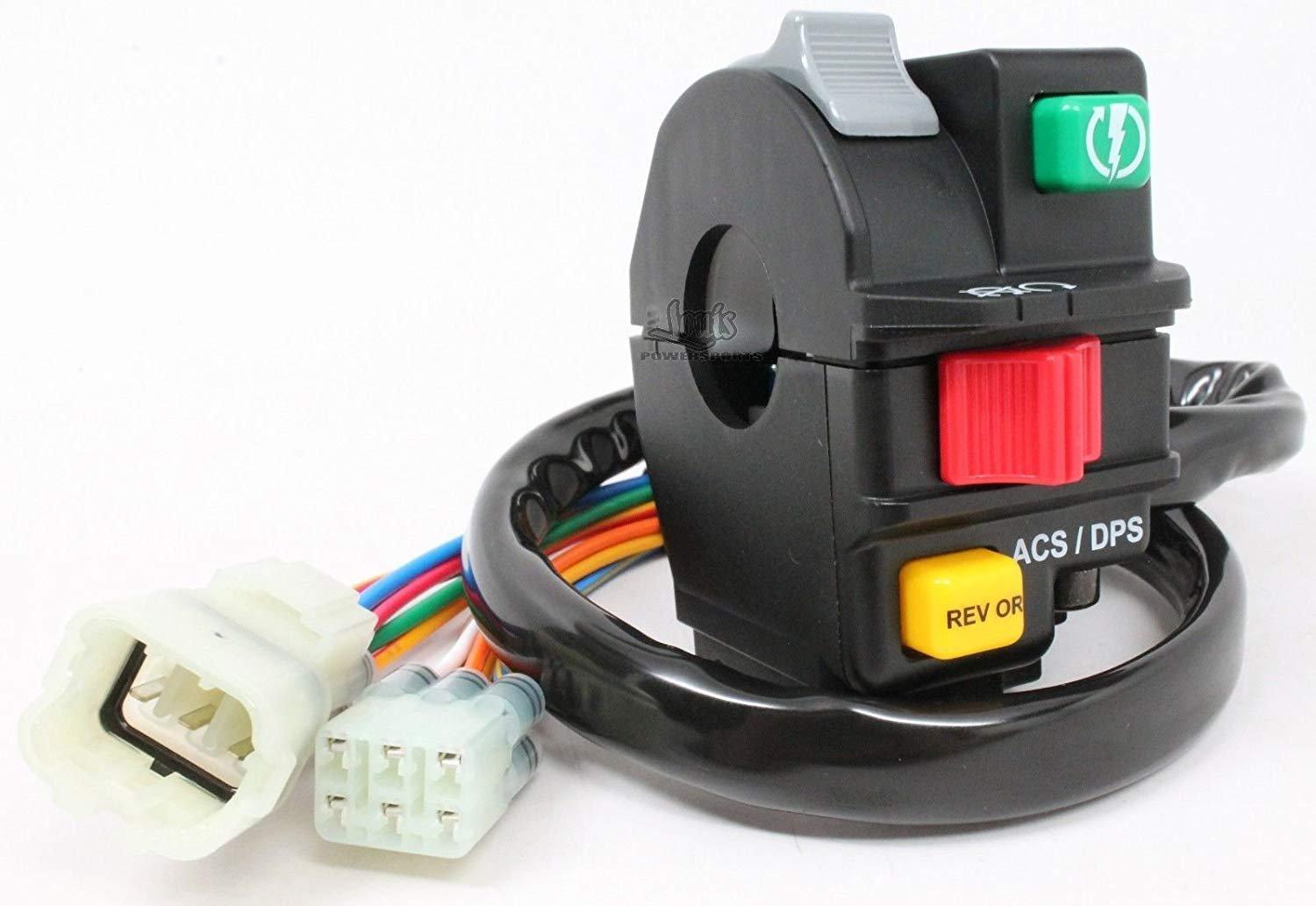 CAN AM Automotive Parts and Accessories Can Am Left Handlebar Switch Assembly 703500920 733556124325 Jorgensen Powersports