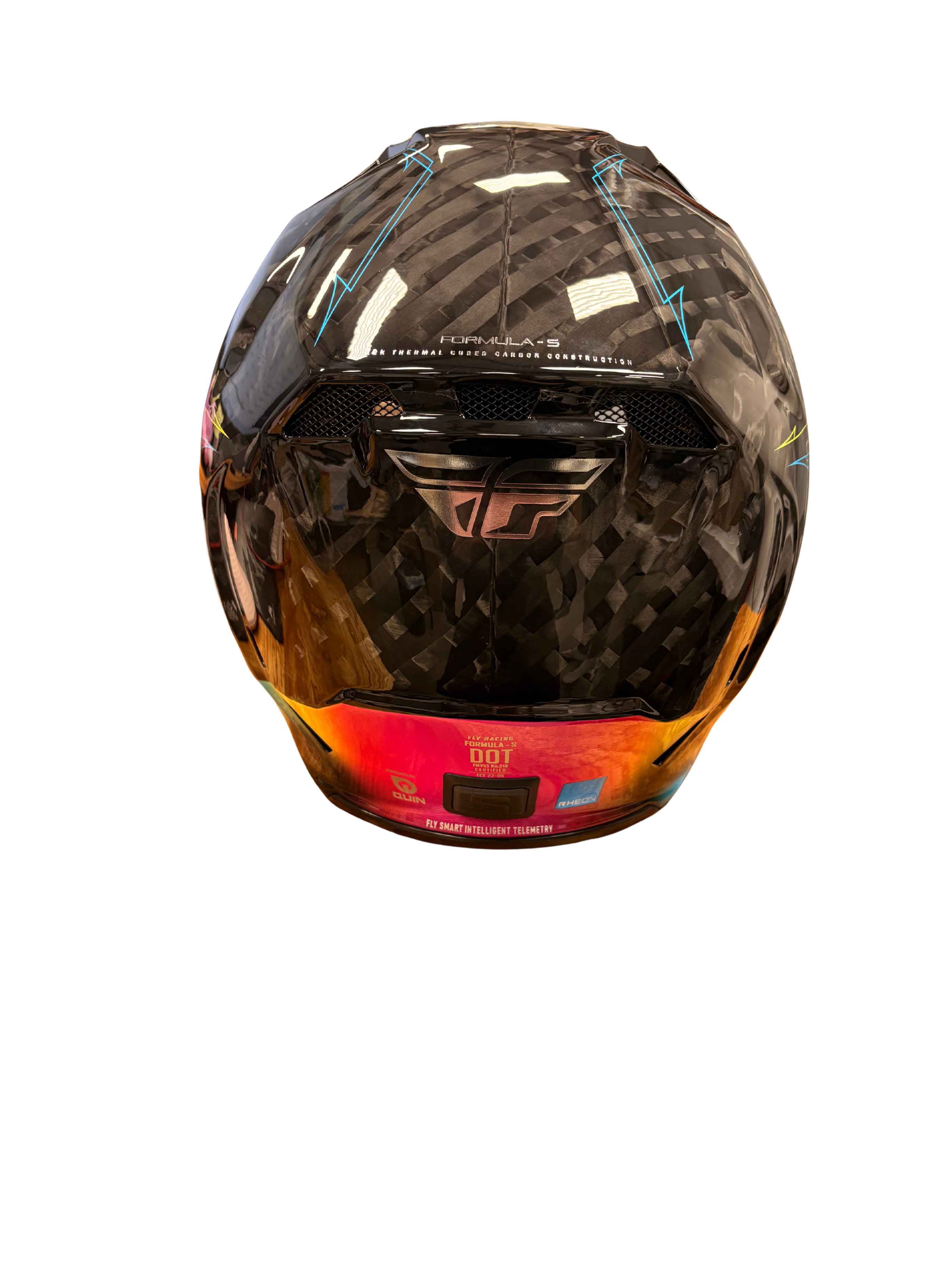 Open Box: Fly Formula S Carbon Legacy Helmet Size Large Fly