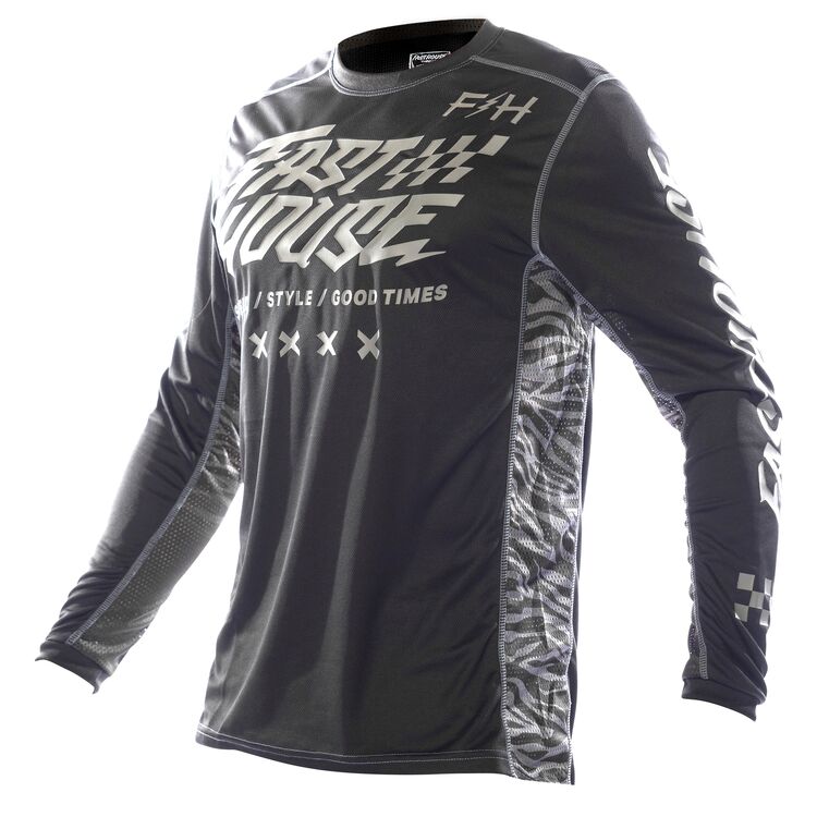 FastHouse Apparel Black / Medium Fasthouse Grindhouse Ruffio Jersey 2764-0009 Jorgensen Powersports