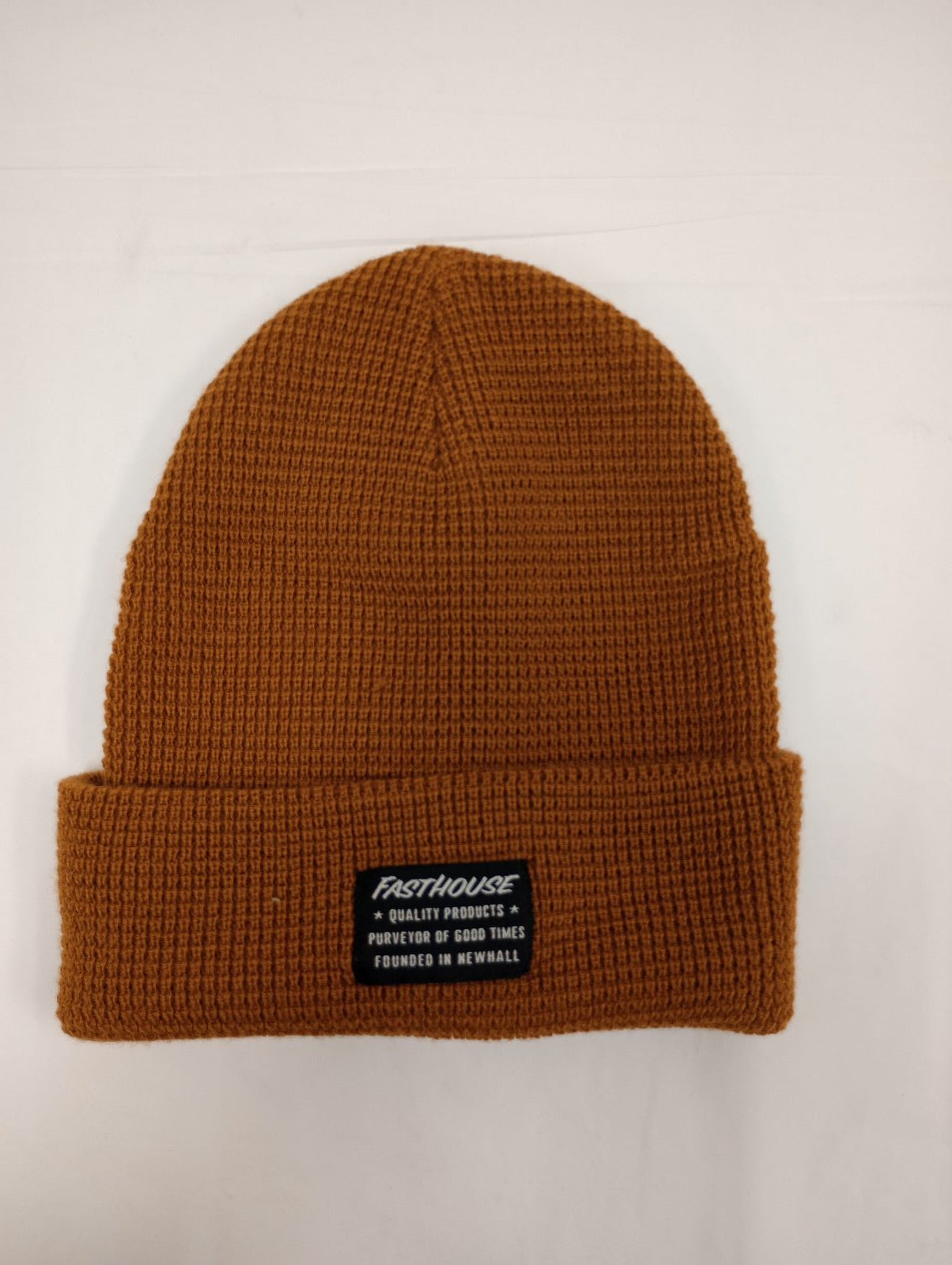 FastHouse Apparel FastHouse Waffle Beanie Camel 7053-6000 197168001236 Jorgensen Powersports