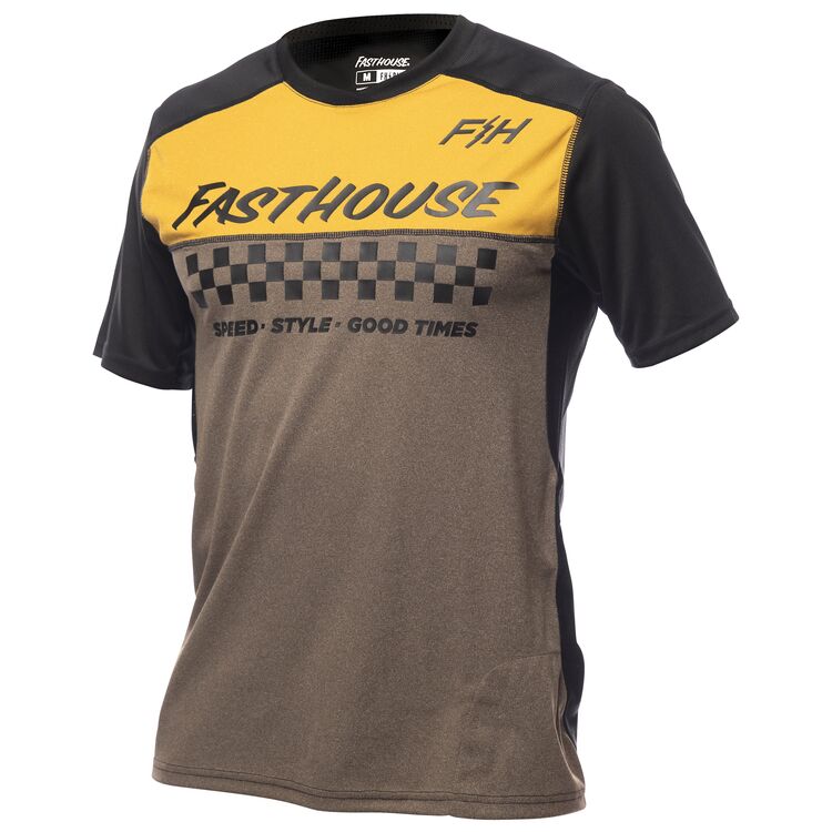 FastHouse Apparel Large Fasthouse Alloy Mesa Short Sleeve MTB Jersey 5829-5610 Jorgensen Powersports