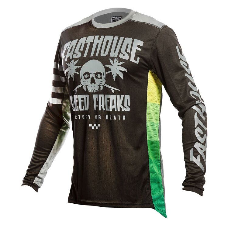 FastHouse Apparel Large Fasthouse Grindhouse Swell Jersey 2735-0810 Jorgensen Powersports