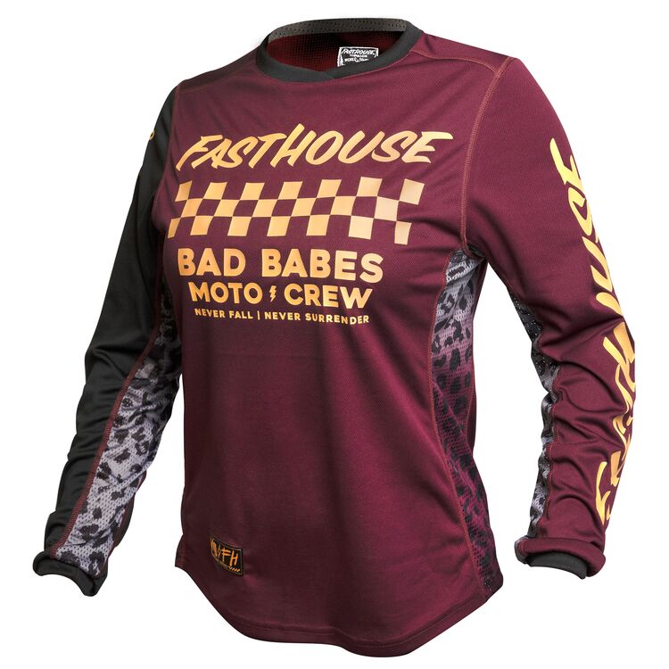 FastHouse Apparel Medium / Maroon Fasthouse Grindhouse Golden Jersey 2767-4302 843520151520 Jorgensen Powersports