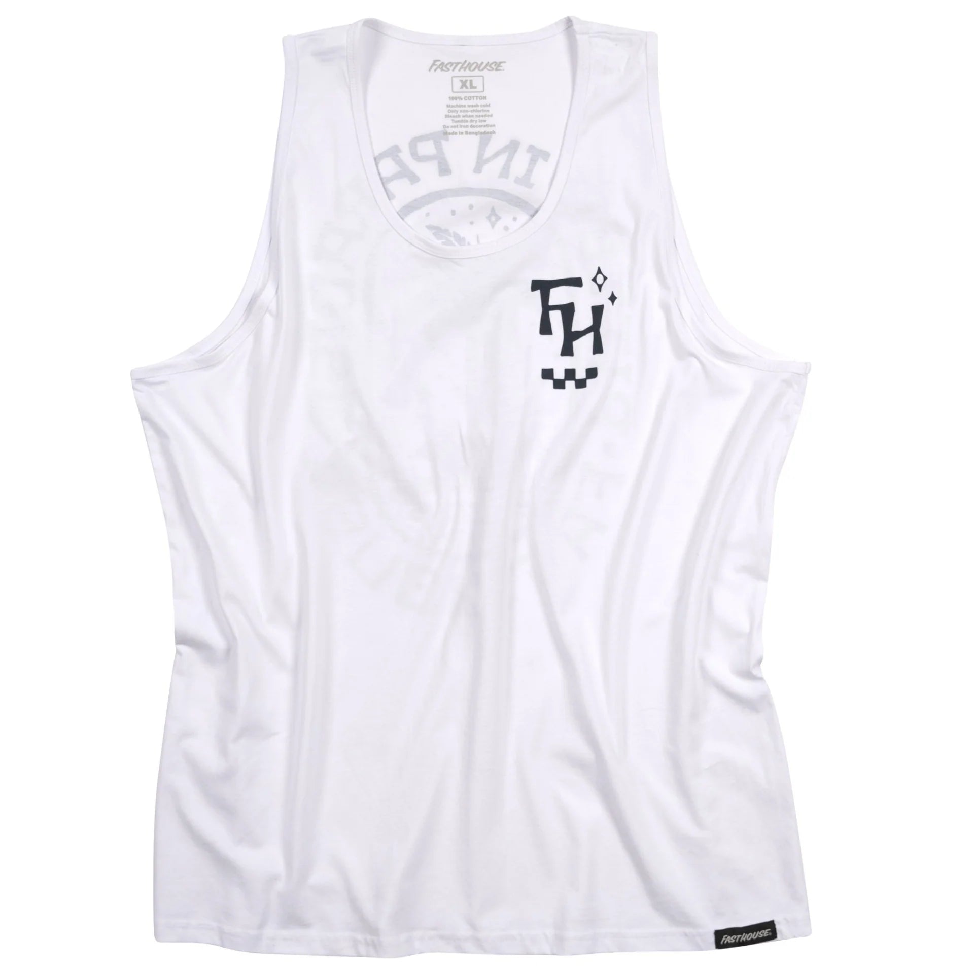 FastHouse Apparel White / Small FastHouse Palm Tank Top 1284-1008 843520191953 Jorgensen Powersports