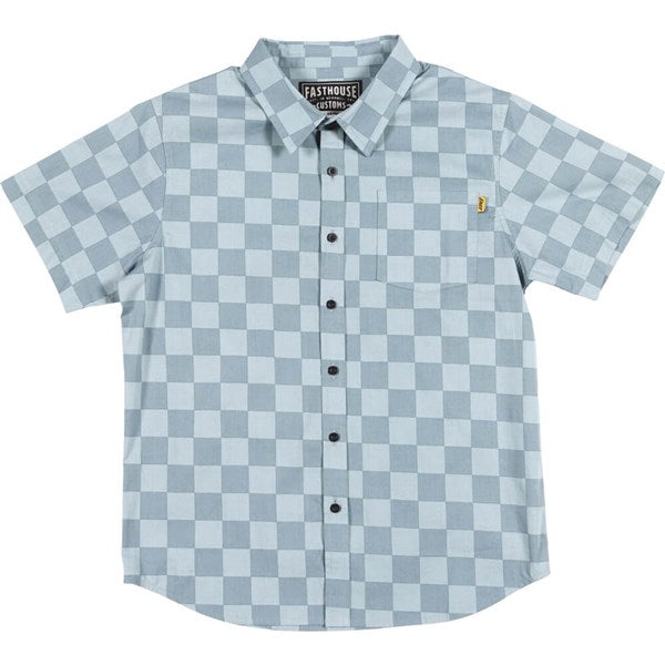 FastHouse Apparel Youth Medium FastHouse Winston Button-Up Tee Youth 196601-30-22 197168022156 Jorgensen Powersports