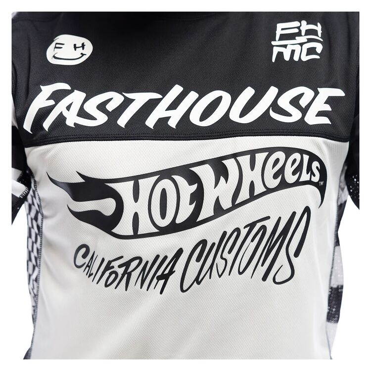 FastHouse Apparel Youth X-Large Fasthouse Grindhouse Hot Wheels Jersey Youth 2772-1024 Jorgensen Powersports