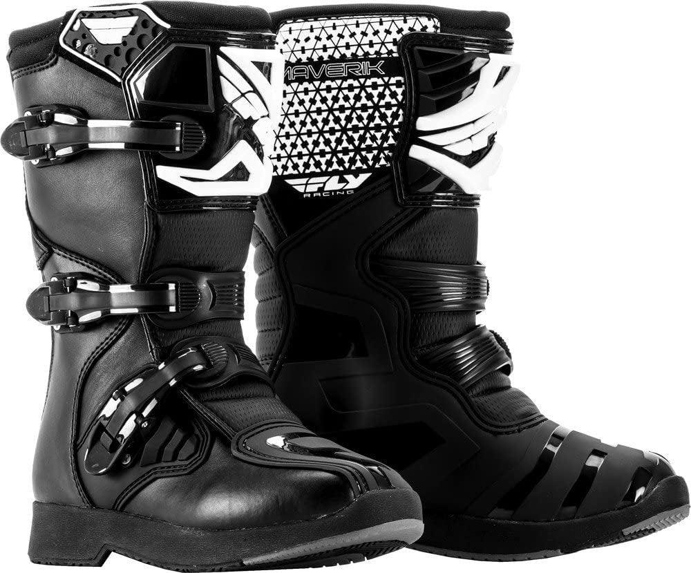Fly Apparel Black / 03 Fly Maverick Boots Youth 364-55103 B07GRDDW5R Jorgensen Powersports