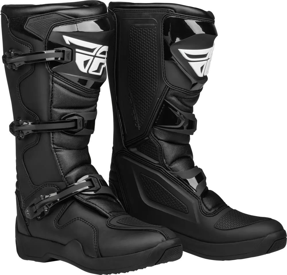 FLY RACING Viper バイクブーツ グレー/ブラック Fly Racing Maverik LT Boot 2026 | CE-Certified Off-Road Motorcycle