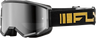Fly Apparel Black/Gold w/Silver Mirror/Smoke Lens / Adult Fly Zone Goggles 2025 37-51520 191361408236 Jorgensen Powersports