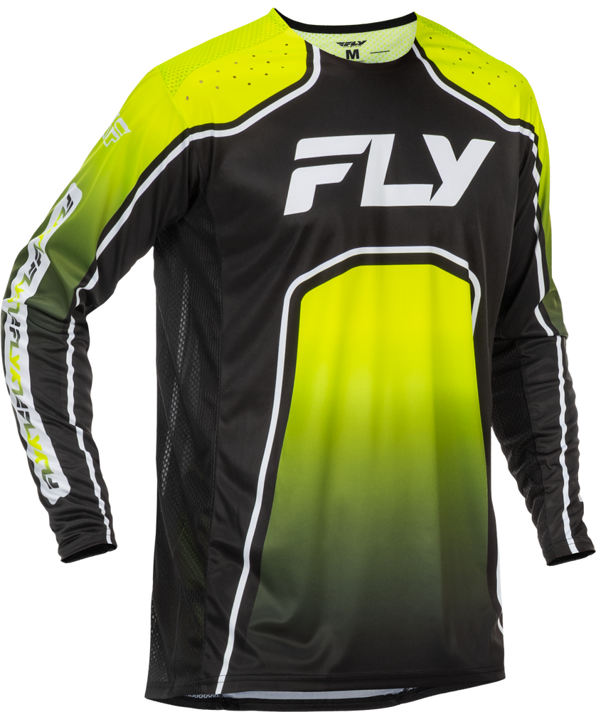 Fly Apparel Black/Hi-Vis / Small FLY RACING RAYCE BICYCLE JERSEY 2026 379-053S 191361519987 Jorgensen Powersports