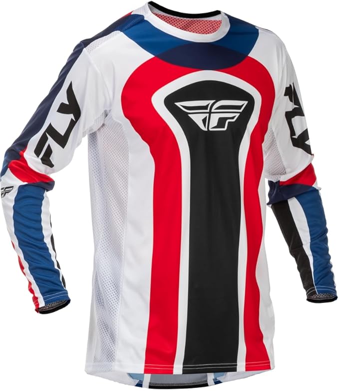 Fly Apparel Black/Red/White / Small Fly Racing 2026 Lite Jersey 379-724S 191361513411 Jorgensen Powersports