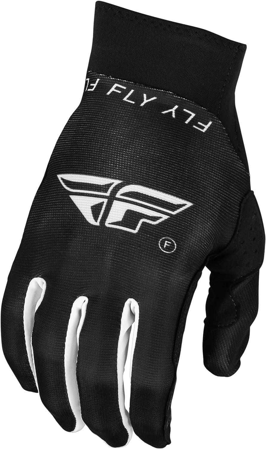 Fly Apparel Black/White / Small Fly Pro Lite Gloves 2025 377-040S 191361414176 Jorgensen Powersports