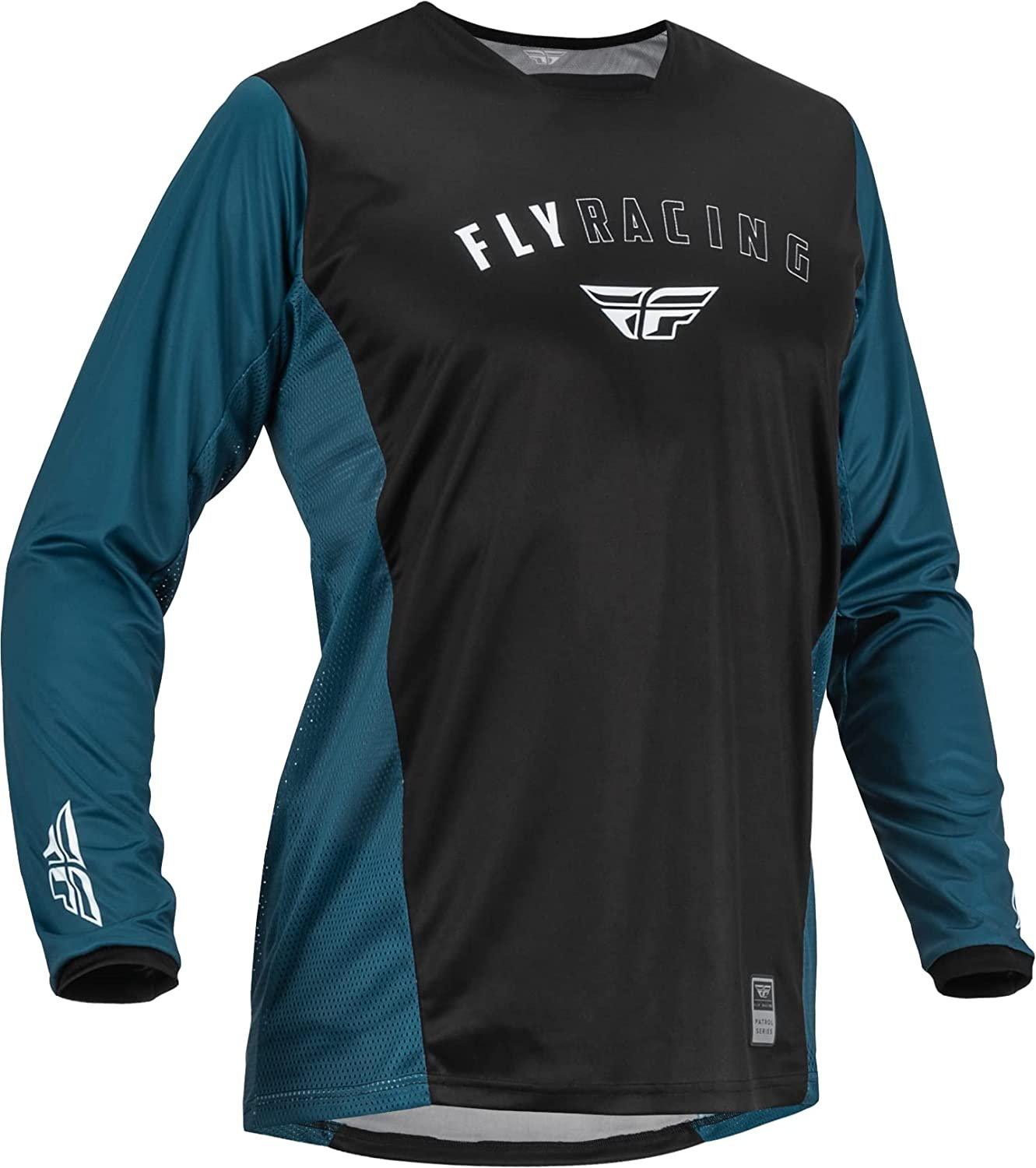 Fly Apparel Blue/Black / Medium Fly Patrol Jersey 376-652M 191361351303 Jorgensen Powersports