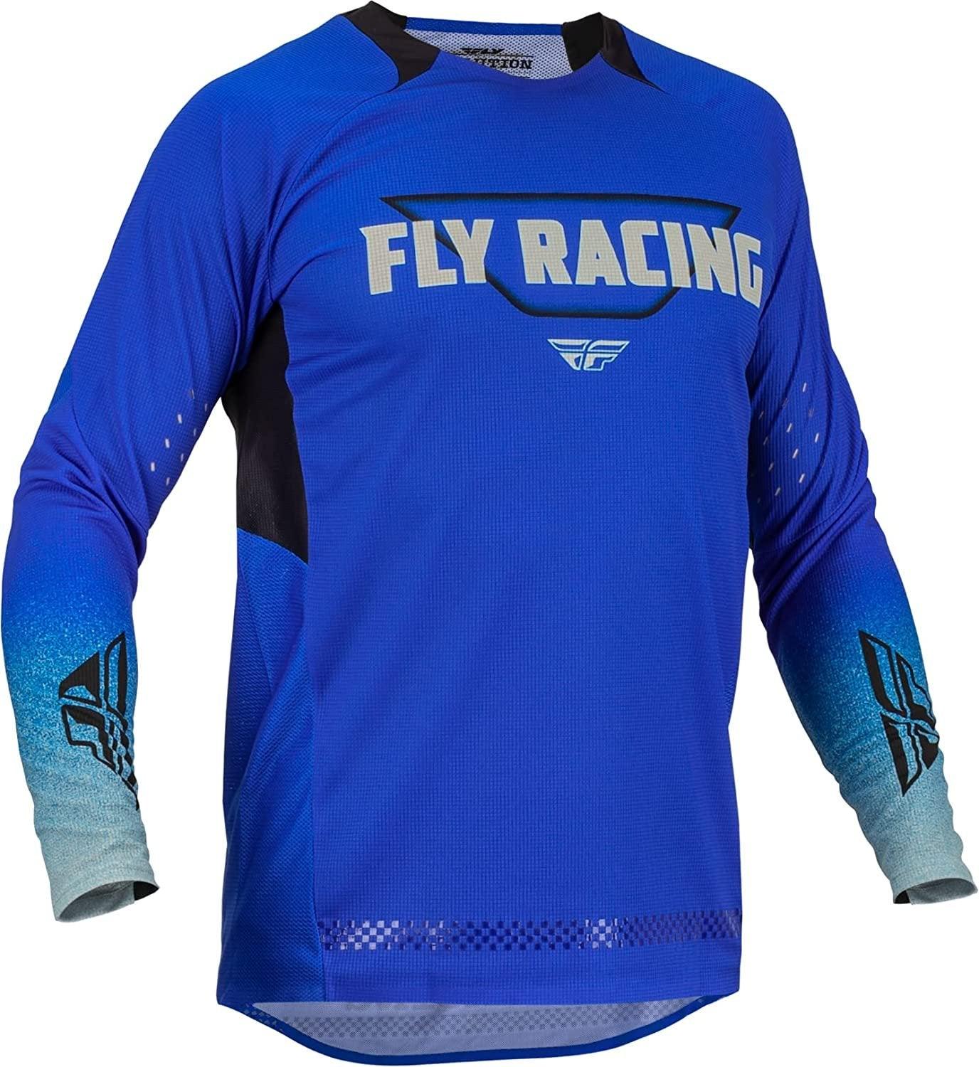 Fly Apparel Blue/Grey / Small Fly Evolution DST Jersey 376-122S B0B3M5KG9W Jorgensen Powersports