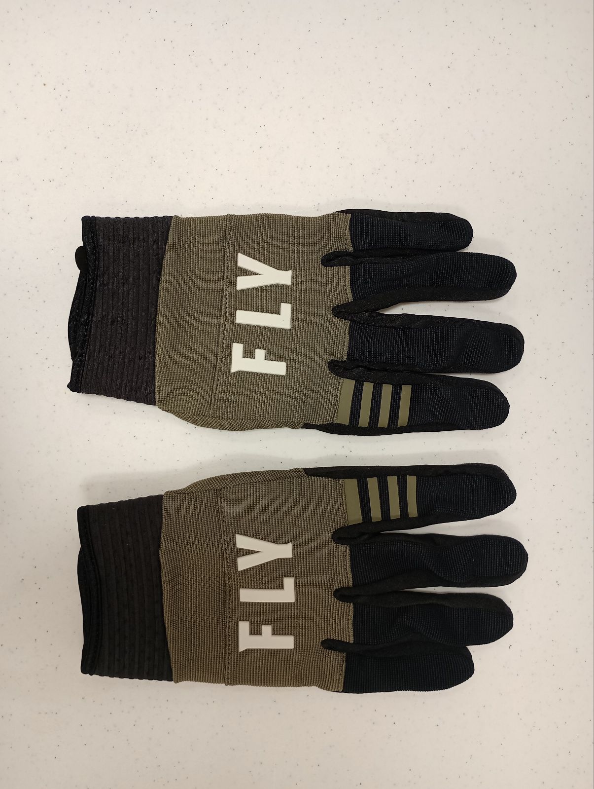 Fly Apparel Fly F-16 Gloves (Green/Black, XX-Large) USED 376-9132X u 191361416088 Jorgensen Powersports