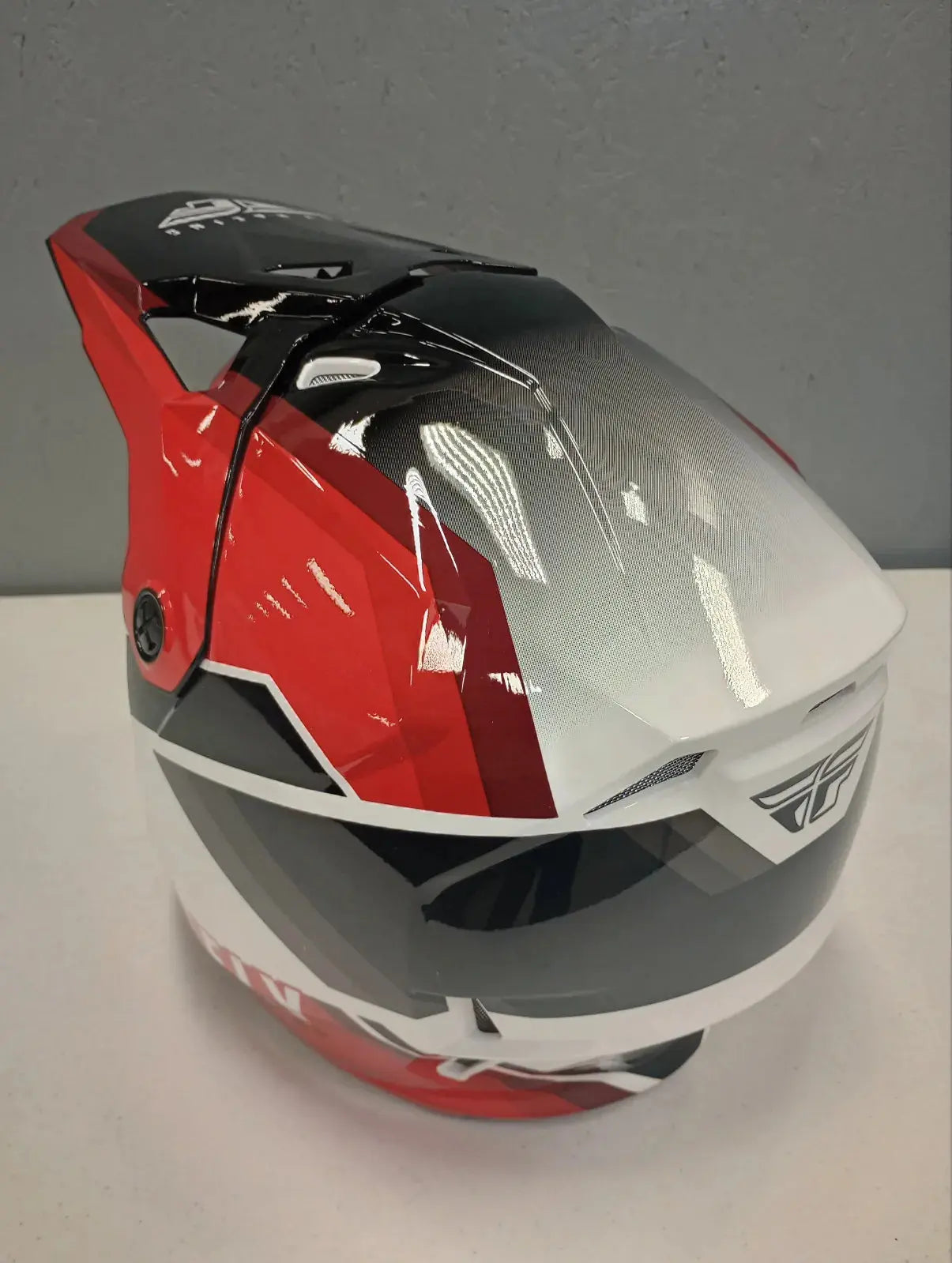 Fly Apparel Fly Formula CP Rush Helmet (Black/Red/White, XX-Large) USED 73-00212X U Jorgensen Powersports