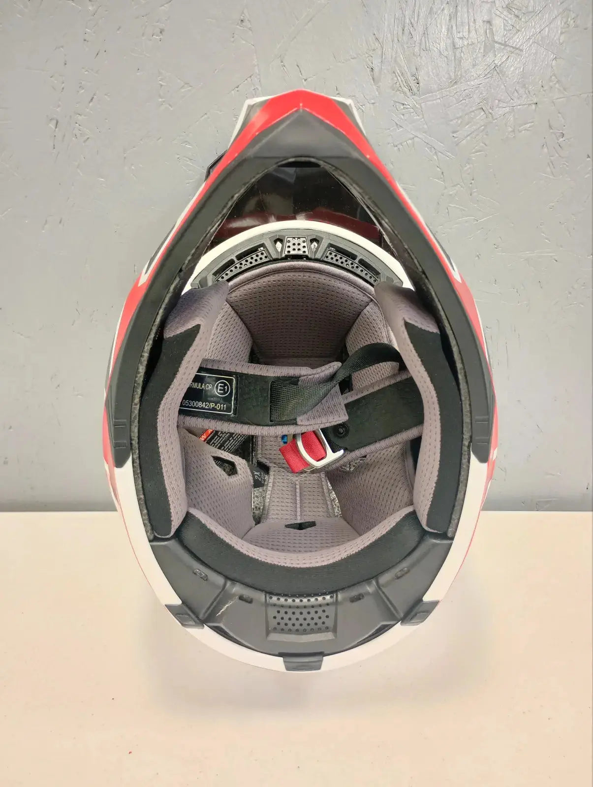 Fly Apparel Fly Formula CP Rush Helmet (Black/Red/White, XX-Large) USED 73-00212X U Jorgensen Powersports