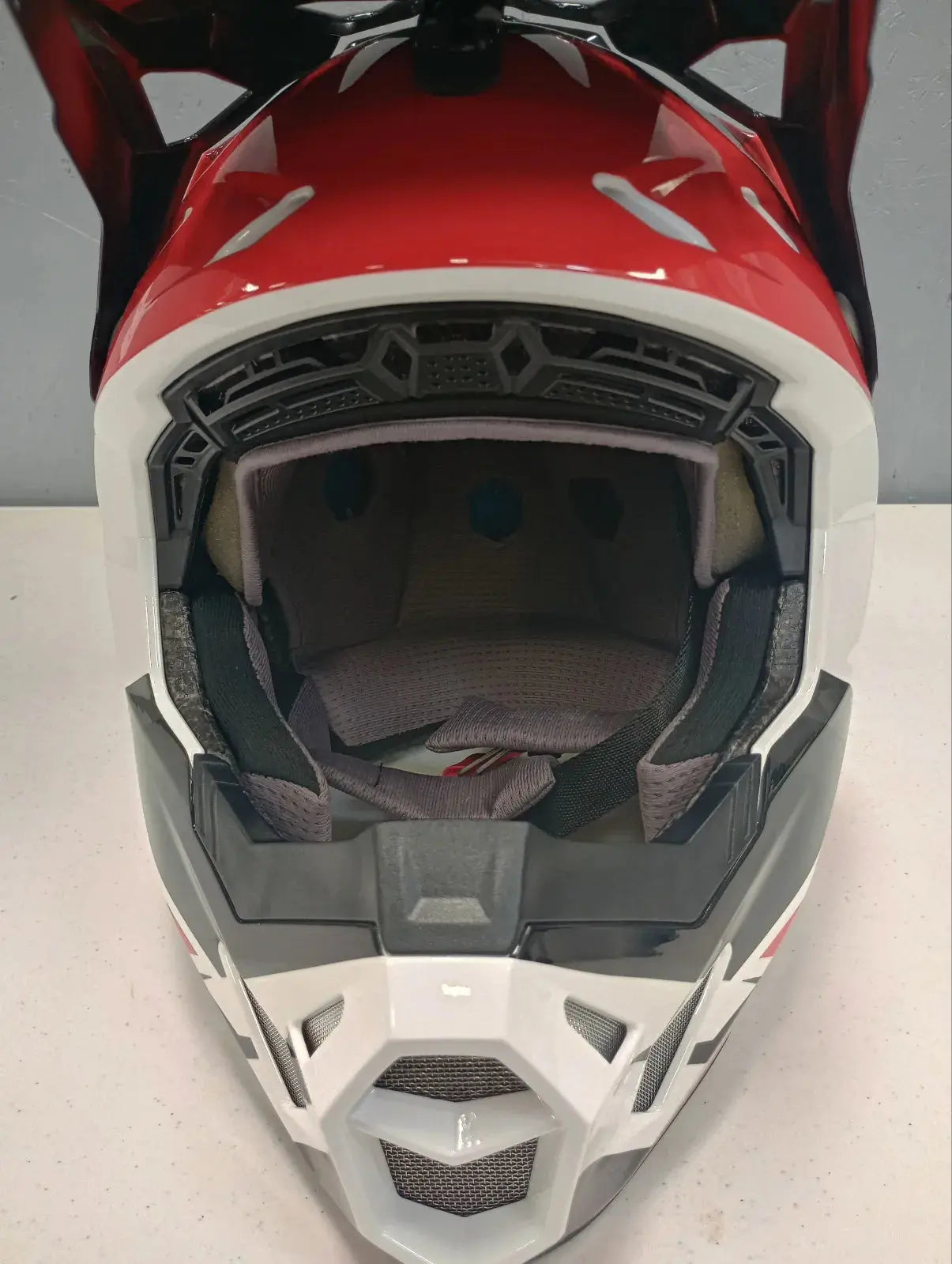Fly Apparel Fly Formula CP Rush Helmet (Black/Red/White, XX-Large) USED 73-00212X U Jorgensen Powersports