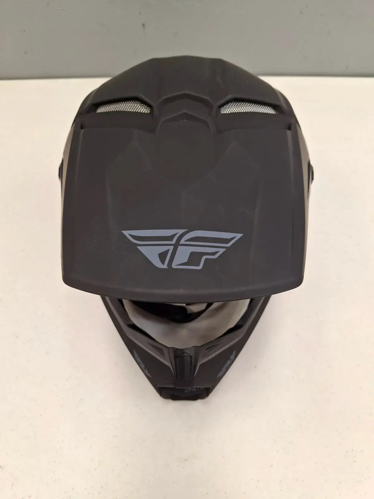 Fly Apparel Fly Kinetic Scan Helmet (Matte Black, Medium) USED 73-3470M U Jorgensen Powersports