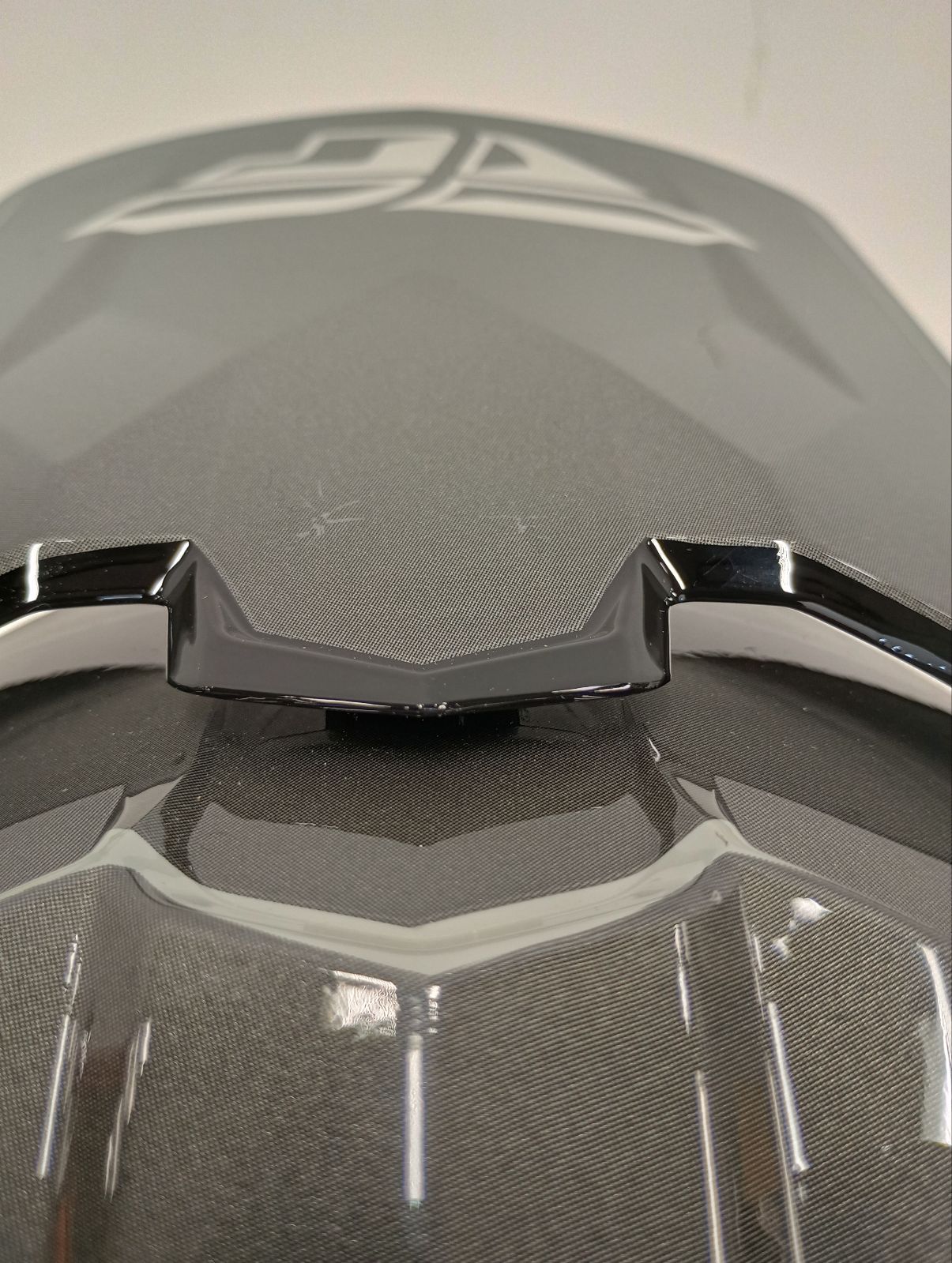 Fly Apparel Fly Kinetic Vision Helmet (Grey, Medium) Defect USED 73-8650M U B0B3MC886C Jorgensen Powersports