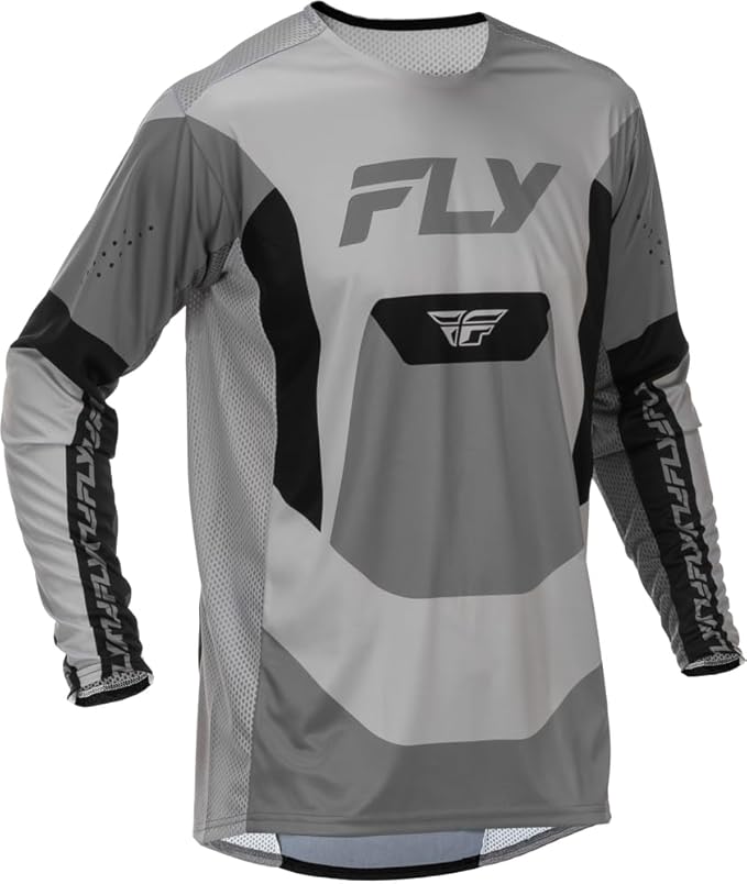 Fly Apparel Gray / Small Fly Racing 2026 Lite Jersey 379-720S 191361513176 Jorgensen Powersports