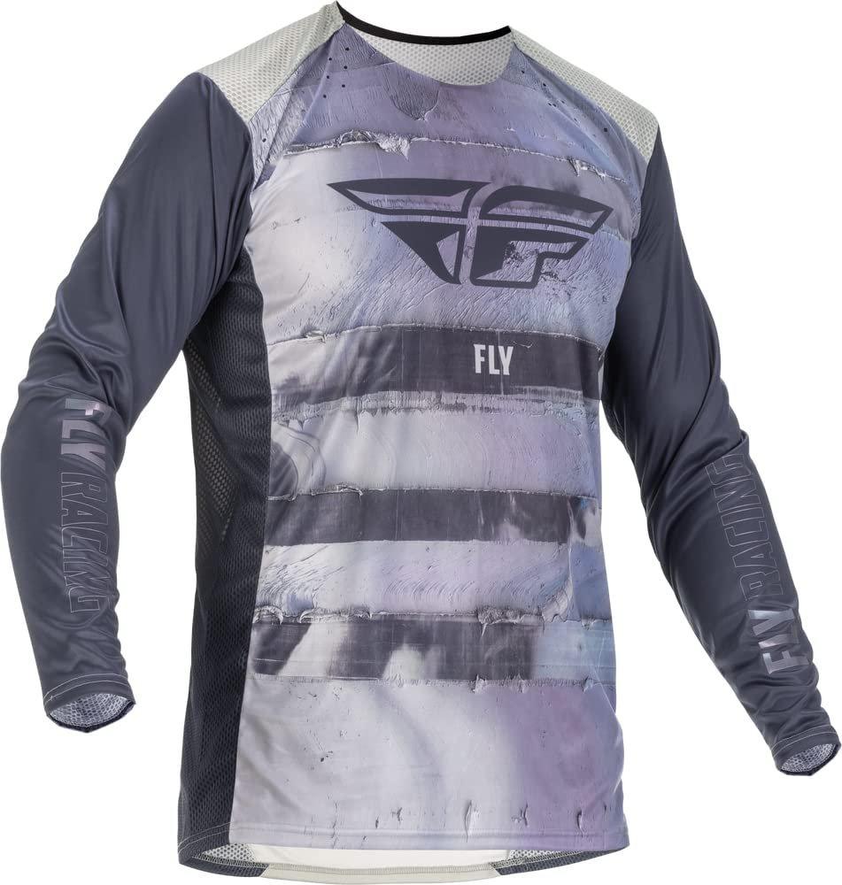 Fly Apparel Grey/Dark Grey / Medium Fly Lite L.E. Perspective Jersey 375-725M B09ZMN8QWK Jorgensen Powersports