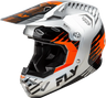 Fly Apparel Grey/Orange/Black / Medium Fly Formula CP Slice Helmet 2026 73-0053M 191361482540 Jorgensen Powersports