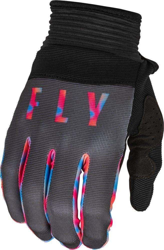 Fly Apparel Grey/Pink/Blue / XX-Large Fly F-16 Gloves 376-8112X B0B3M3JV1V Jorgensen Powersports