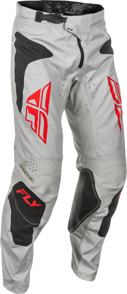 Fly Apparel Grey/Red/Black / 30 Fly Kinetic Sym Pants 2025 378-43030 191361477218 Jorgensen Powersports