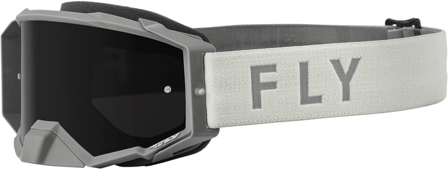 Fly Apparel Grey/Silver / Adult Fly Zone Pro Goggles 37-51892 B099YJ2XQ7 Jorgensen Powersports