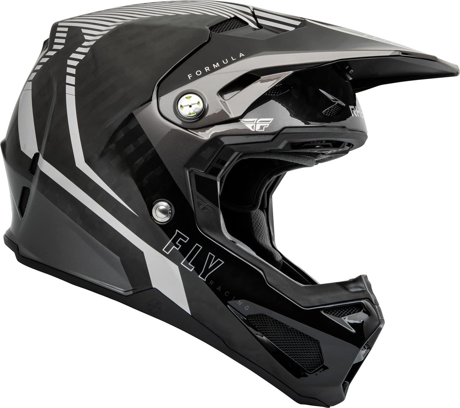 Fly Apparel Large Fly Formula Carbon Prime Helmet 73-4444L Jorgensen Powersports