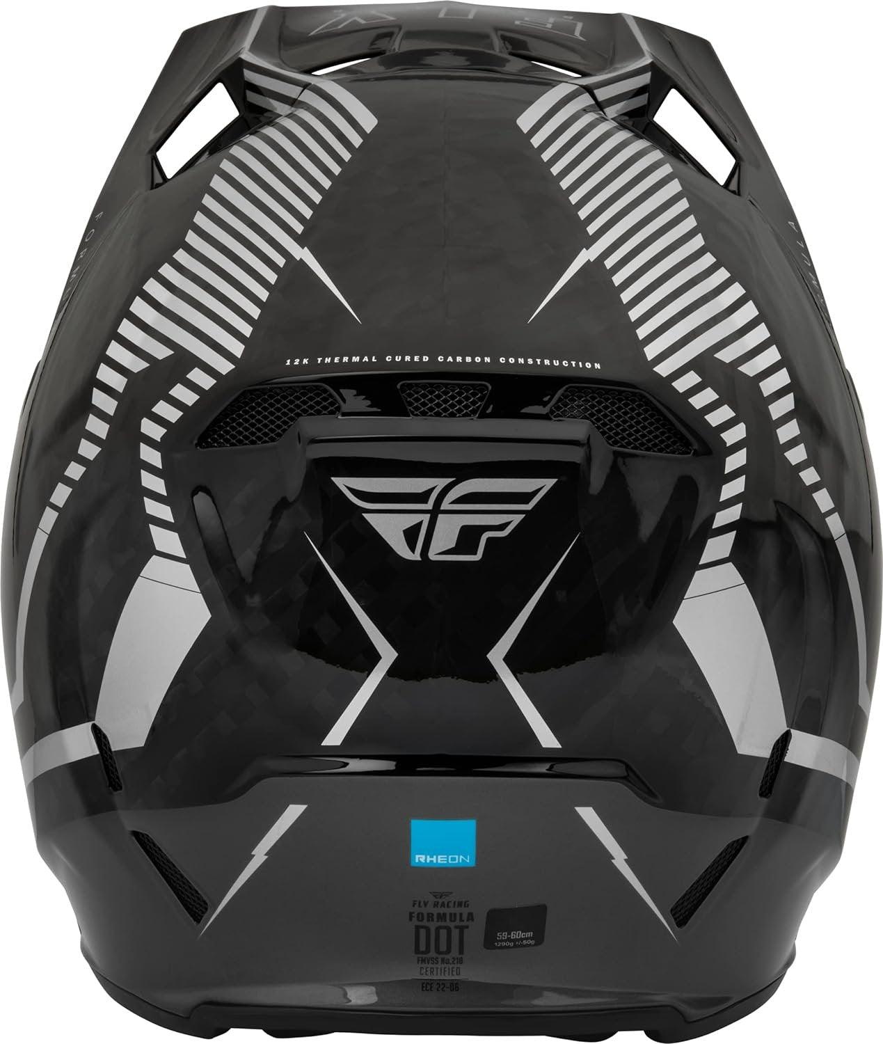 Fly Apparel Large Fly Formula Carbon Prime Helmet 73-4444L Jorgensen Powersports