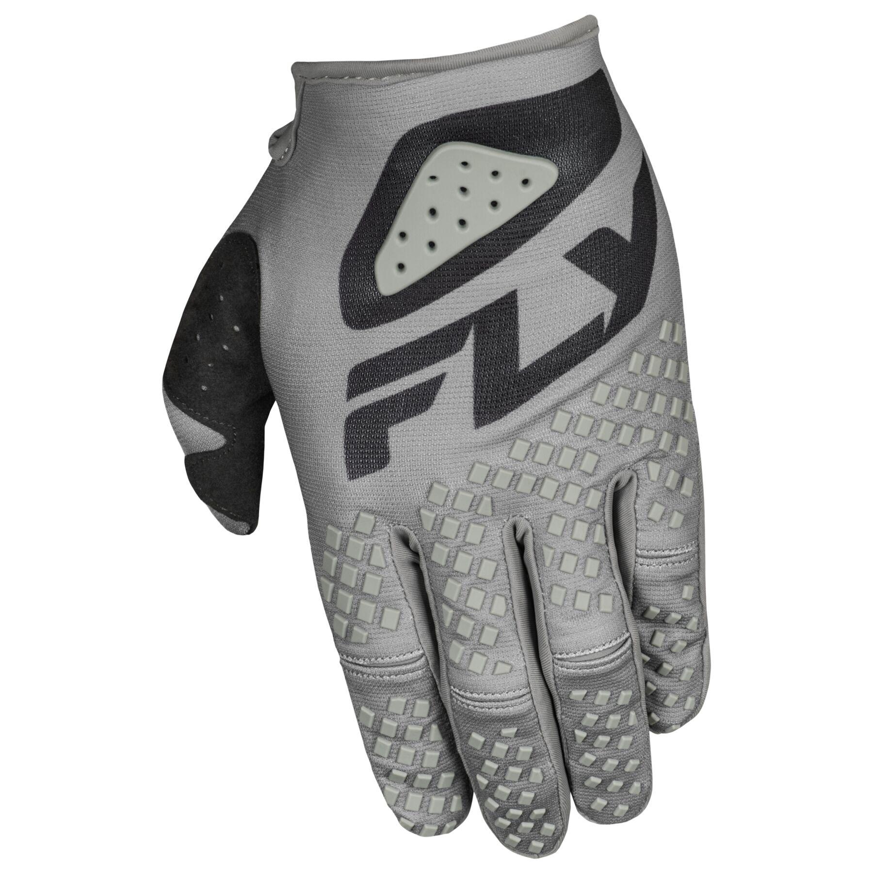 Fly Apparel Large / Grey/Black Fly Kinetic Sym Gloves 2025 378-412L B0D9CB5RCH Jorgensen Powersports