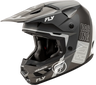 Fly Apparel Matte Grey/Black/White / Medium Fly Kinetic Rally Helmet 2025 73-8662M 191361435355 Jorgensen Powersports