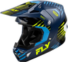 Fly Apparel Navy/Hi-Vis/White / Medium Fly Formula CP Slice Helmet 2026 73-0050M 191361482335 Jorgensen Powersports