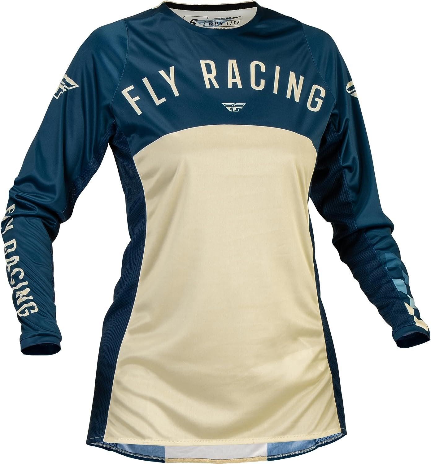 Fly Apparel Navy/Ivory / Small Fly Lite Woman's Jersey 377-622S 191361419614 Jorgensen Powersports