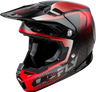 Fly Apparel Red/Black/Grey / Medium Fly Formula S Carbon Protocol Helmet 2025 73-4465M 191361483547 Jorgensen Powersports
