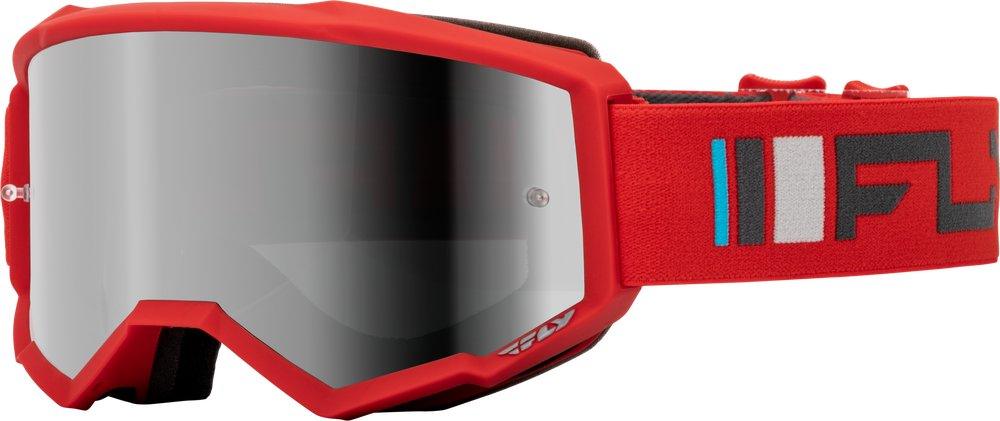 Fly Apparel Red/Charcoal / Youth Fly Zone Goggles Youth 2025 37-51522Y 191361460364 Jorgensen Powersports