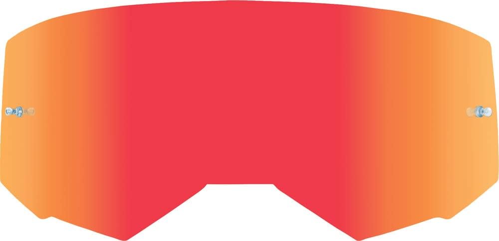 Fly Apparel Red Mirror/Clear Fly Pro Zone Focus Lens 37-5428 191361065019 Jorgensen Powersports
