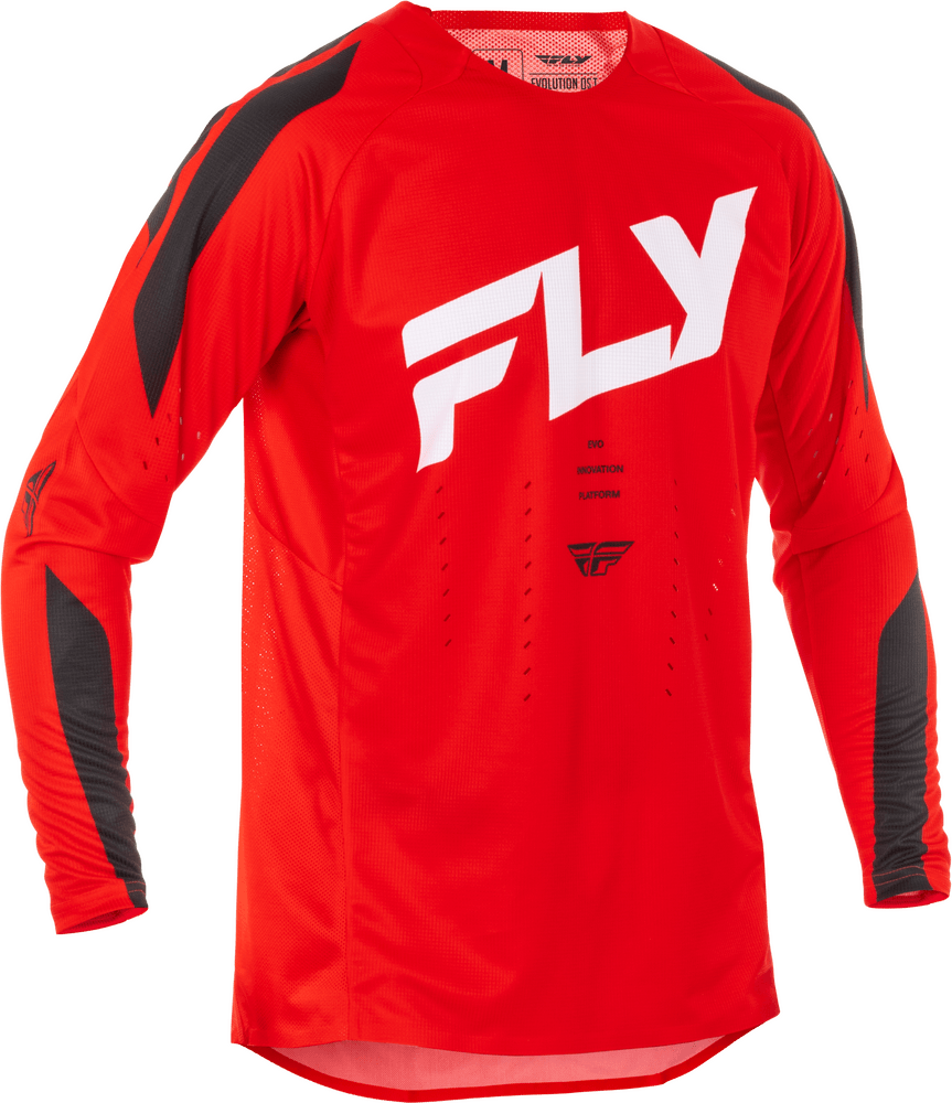 Fly Apparel Red/White/Black / Medium Fly Evolution DST Jersey 2025 378-122M 191361475405 Jorgensen Powersports