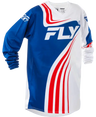 Fly Apparel Red/White/Blue / Youth Medium Fly F-16 Jersey Youth 2025 378-222YM 191361476037 Jorgensen Powersports