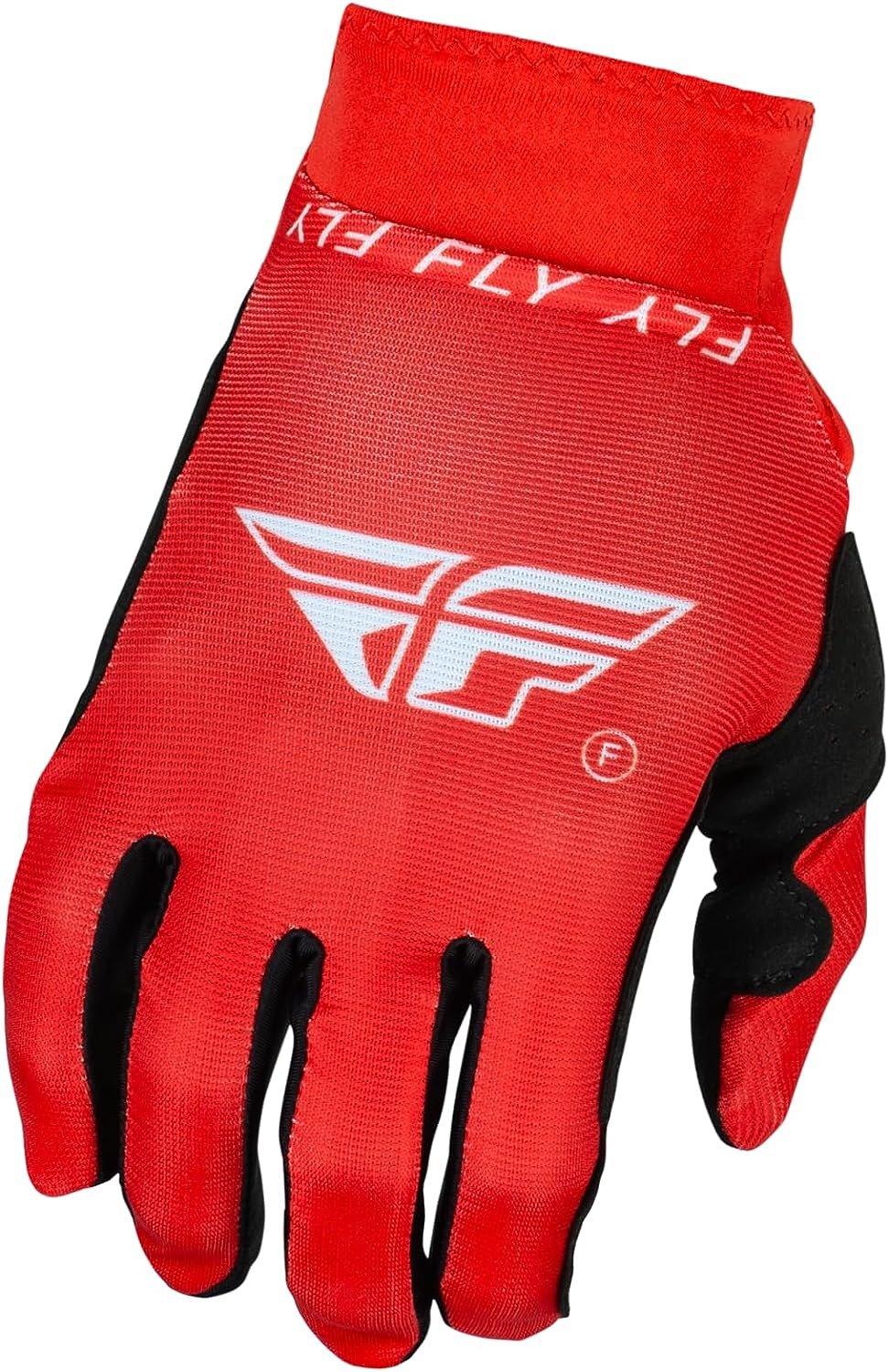 Fly Apparel Red/White / Small Fly Pro Lite Gloves 2025 377-044S 191361414497 Jorgensen Powersports