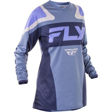 Fly Apparel Stone/Lavender / Small Fly F-16 Woman's Jersey 2025 378-821S B0D9CBCJSB Jorgensen Powersports