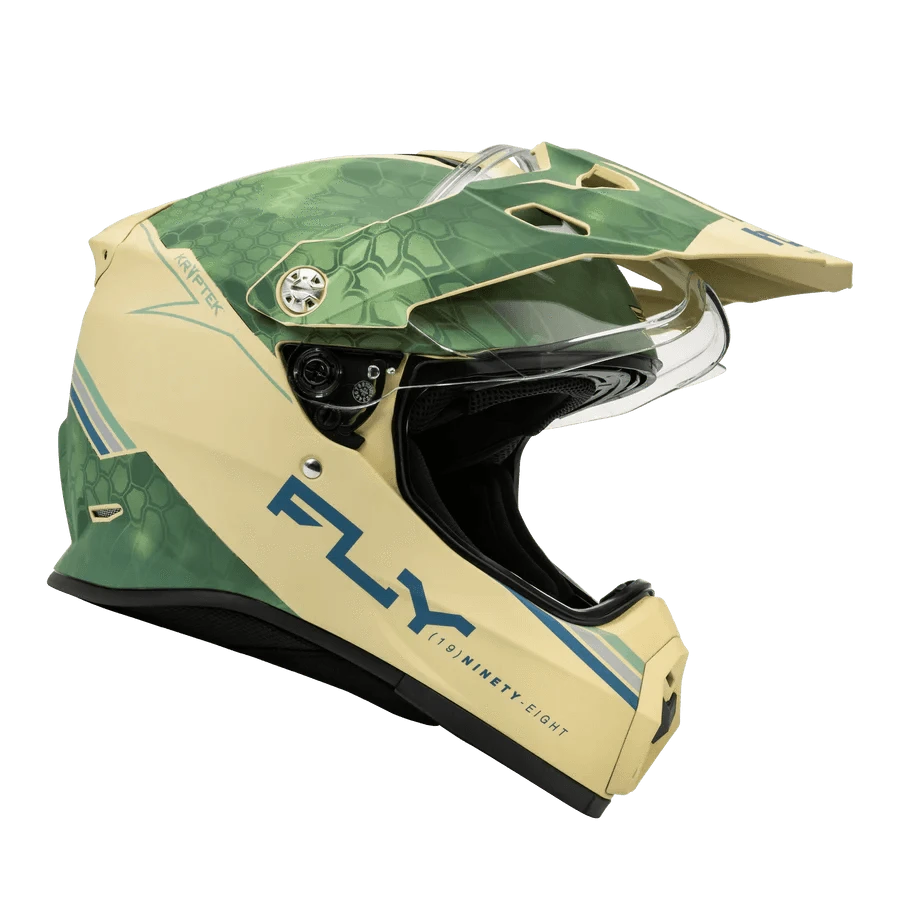 Fly Apparel Tan/Sage / Small Fly Dirt Trekker Kryptek Conceal Helmet Jorgensen Powersports