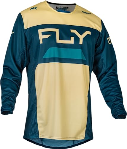 Fly Apparel teal / Medium Fly Kinetic Prix Jersey 377-523M Jorgensen Powersports