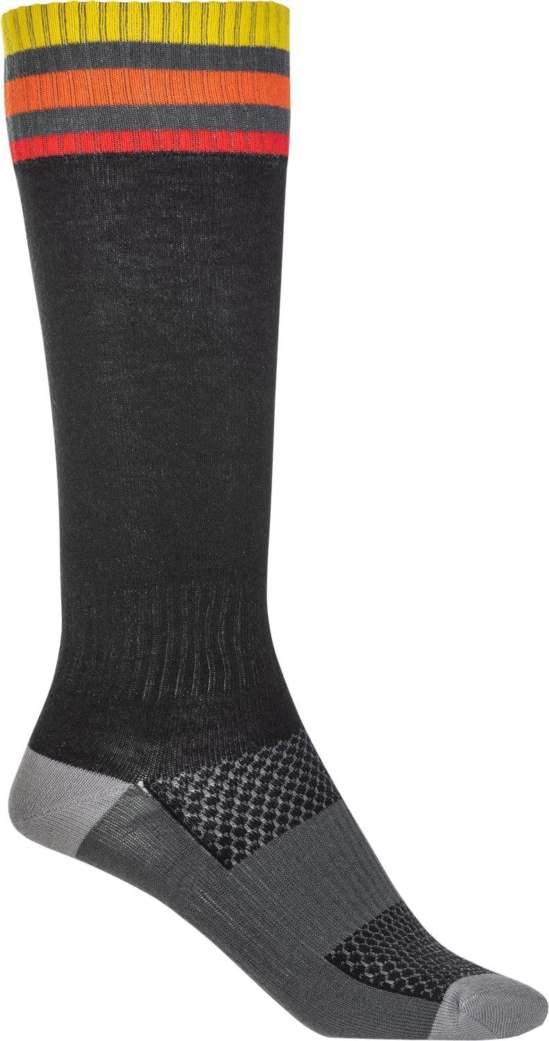 Fly Apparel Thin Black / Small Fly MX Pro Socks 350-0540S 191361296215 Jorgensen Powersports