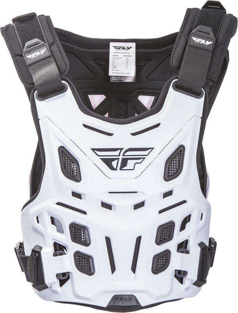 Fly Apparel White / Adult W Fly Revel Race Roost Guard 36-16040 B000I1UVLO Jorgensen Powersports