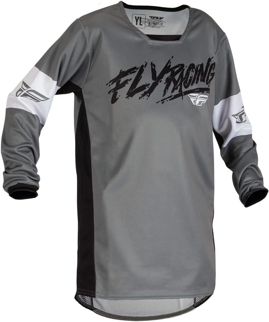 Fly Apparel Youth Large Fly Kinetic Jersey Youth 376-421YL B0B3M5GPXM Jorgensen Powersports